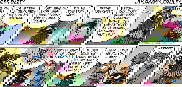 Get Fuzzy on Sunday May 23, 2010 Comic Strip