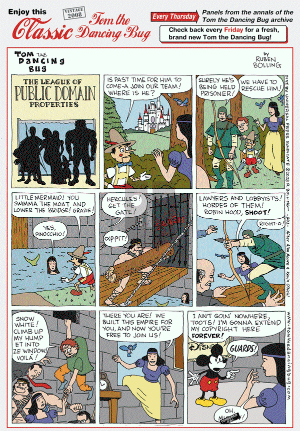 Tom the Dancing Bug on Thursday April 6, 2017 Comic Strip