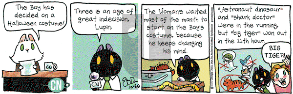Breaking Cat News on Monday October 26, 2020 Comic Strip