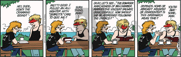 Doonesbury on Wednesday May 25, 2016 Comic Strip