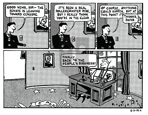 Ted Rall on Thursday December 31, 1998 Comic Strip