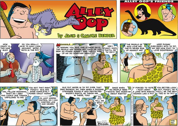 Alley Oop on Sunday June 2, 2013 Comic Strip