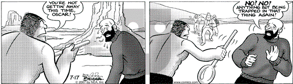 Alley Oop on Tuesday July 17, 2007 Comic Strip