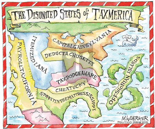 Matt Wuerker - Friday April 12, 2013 Comic Strip