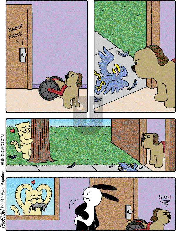 Buni on Monday August 26, 2019 Comic Strip