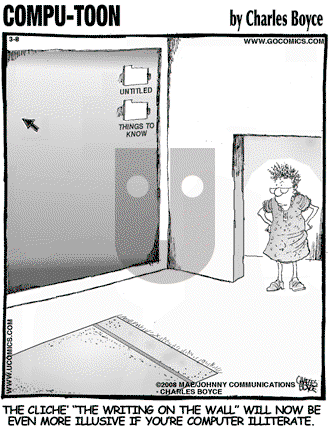 Compu-toon on Saturday March 8, 2008 Comic Strip