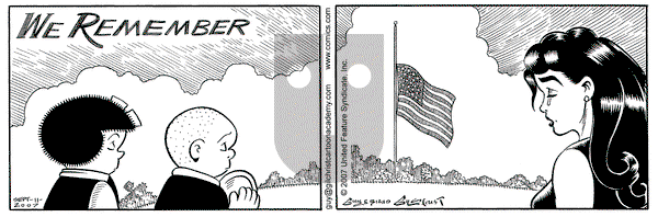 Nancy on Tuesday September 11, 2007 Comic Strip