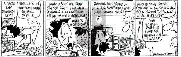 Baby Blues on Tuesday February 3, 1998 Comic Strip