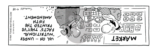Frank and Ernest on Thursday April 28, 1994 Comic Strip