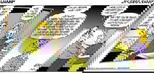 Luann on Sunday May 28, 2000 Comic Strip