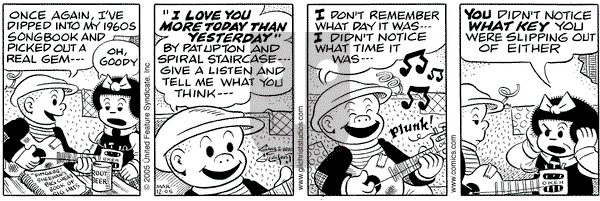 Nancy on Saturday March 12, 2005 Comic Strip