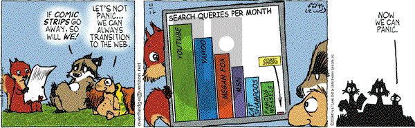 Over the Hedge on Thursday November 12, 2009 Comic Strip