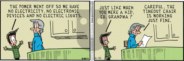 Grand Avenue on Monday June 18, 2018 Comic Strip