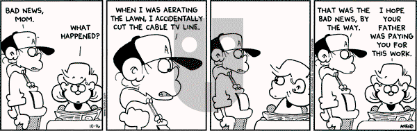 FoxTrot - Monday October 16, 2006 Comic Strip