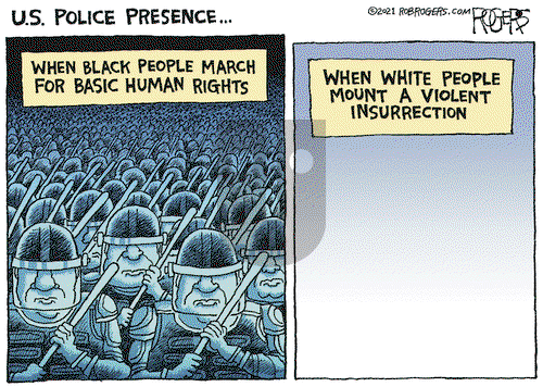 Rob Rogers on Friday January 8, 2021 Comic Strip
