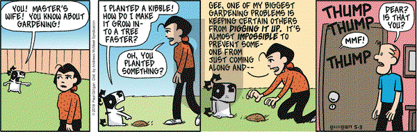 Pooch Cafe on Thursday May 3, 2018 Comic Strip