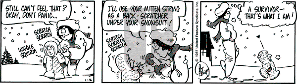 Rose is Rose on Friday January 16, 1987 Comic Strip