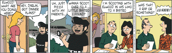 Luann on Monday April 20, 2009 Comic Strip