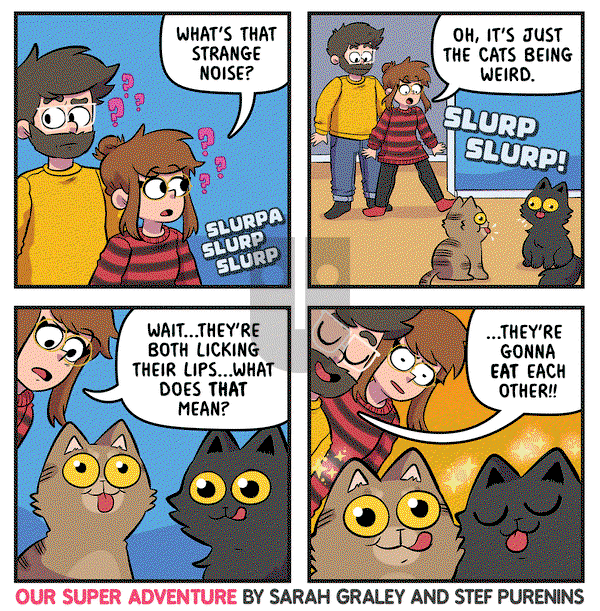 Our Super Adventure on Monday October 30, 2023 Comic Strip