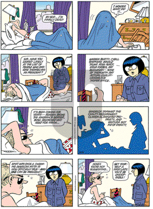 Doonesbury - Sunday October 31, 1999 Comic Strip