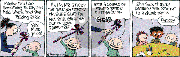 Cul de Sac on Monday November 27, 2017 Comic Strip