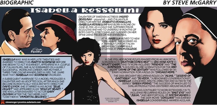 Biographic on Sunday March 2, 2025 Comic Strip