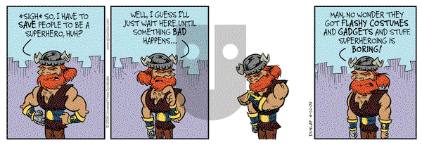 Ink Pen on Wednesday April 16, 2008 Comic Strip