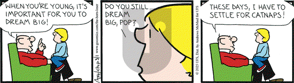 The Born Loser on Saturday March 1, 2025 Comic Strip