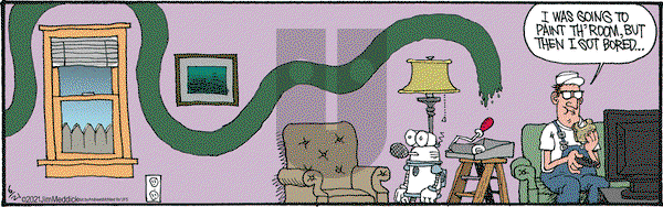 Monty on Monday June 21, 2021 Comic Strip