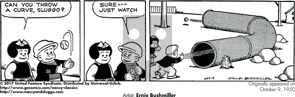 Nancy Classics on Monday October 9, 2017 Comic Strip