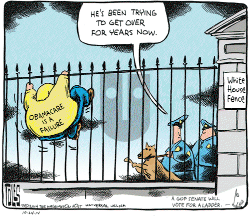Tom Toles on Friday October 24, 2014 Comic Strip