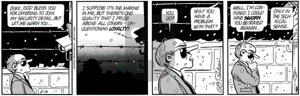 Doonesbury on Tuesday February 15, 1994 Comic Strip