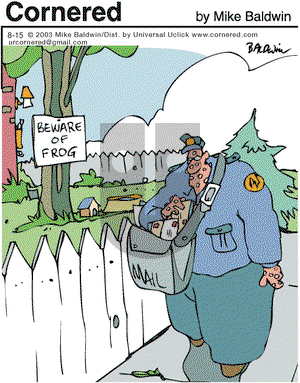Cornered on Monday August 15, 2011 Comic Strip