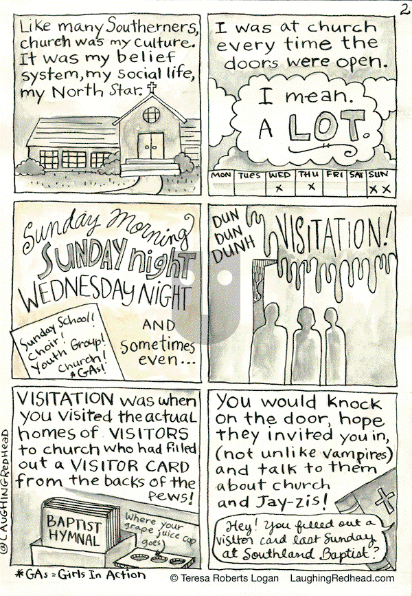 Laughing Redhead Comics on Thursday April 1, 2021 Comic Strip