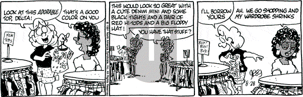 Luann on Tuesday March 17, 1992 Comic Strip