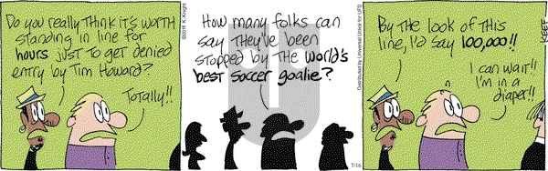 The Knight Life on Wednesday July 16, 2014 Comic Strip