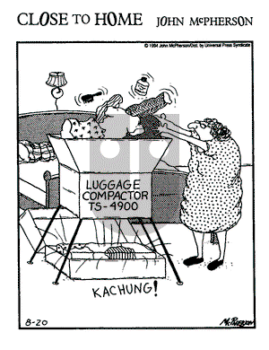 Close to Home on Saturday August 20, 1994 Comic Strip