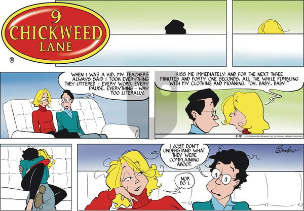 9 Chickweed Lane on Sunday May 19, 2019 Comic Strip