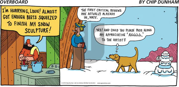 Overboard on Sunday January 20, 2019 Comic Strip