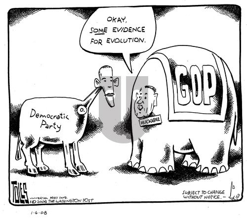 Tom Toles on Sunday January 6, 2008 Comic Strip