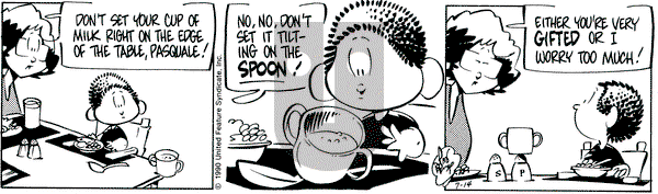 Rose is Rose on Saturday July 14, 1990 Comic Strip