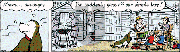 Fred Basset on Friday September 1, 2017 Comic Strip