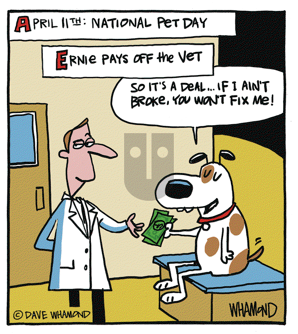 Day by Dave - Thursday April 11, 2024 Comic Strip
