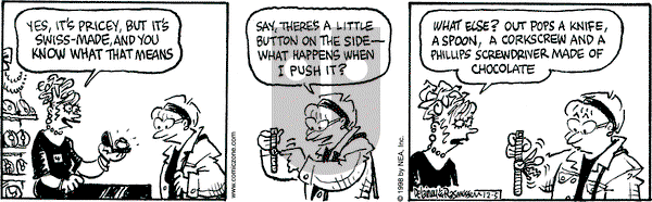 Betty on Saturday December 5, 1998 Comic Strip