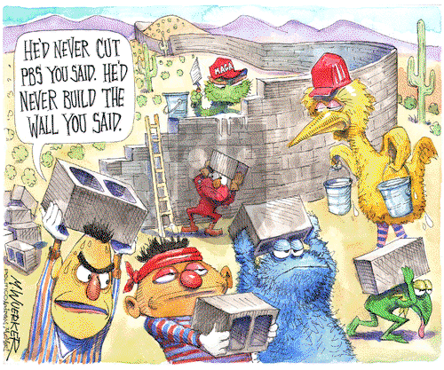Matt Wuerker on Wednesday March 29, 2017 Comic Strip