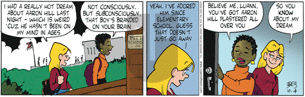 Luann on Monday October 4, 2004 Comic Strip