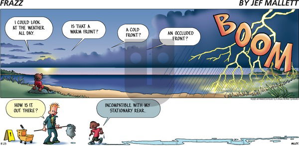 Frazz on Sunday August 23, 2020 Comic Strip