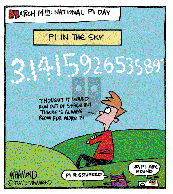 Day by Dave on Friday March 14, 2025 Comic Strip