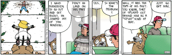 Get Fuzzy on Friday October 11, 2013 Comic Strip