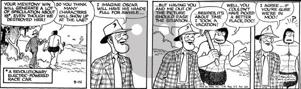 Alley Oop on Monday September 14, 1970 Comic Strip